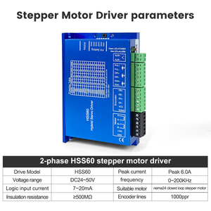 Motor de bucle cerrado de alto par de 4 ejes y 3 Nm con controlador, juego de motores paso a paso híbridos fáciles de usar, motor 60HSE3N-D25 - Product Image 4