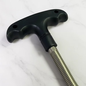 T Handle Bolt Stainless Steel Threaded Stud Wing Screw Clamping Knob Industrial Machinery Fastener Adjusting Universal Tool - Product Image 2