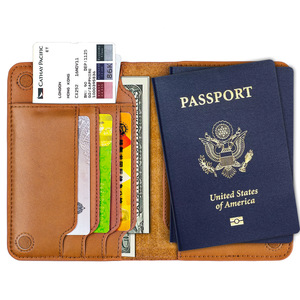 De alta calidad de piel de vaca de cuero genuino <span class=keywords><strong>2</strong></span> <span class=keywords><strong>veces</strong></span> hebilla magnética cartera para hombres de cuero titular de la tarjeta - Product Image 1