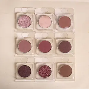 ES5-paleta de sombra de ojos, alta calidad, Sin crueldad, vegana, 9 colores, pigmento alto, maquillaje, logotipo personalizado, Etiqueta Privada