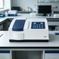 Spectrophotomètre UV-Visible de haute précision, monochromateur C-T, résolution 0,1 nm, largeur de bande spectrale 1,8 nm, plage 190-1100 nm