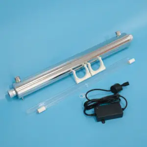 UV nước steril 55W tia cực tím khử trùng đèn UV nước máy lọc 12gpm đèn UV/thạch anh tay áo bao gồm