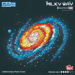 Zhegao Galaxy Frame Painting Building Blocks in Plastica ABS, Giocattolo Educativo a Tema Animali e Natura, <span class=keywords><strong>per</strong></span> Bambini e Bambine, Assemblaggio Artistico e <span class=keywords><strong>Schizzi</strong></span> - Product Image 6