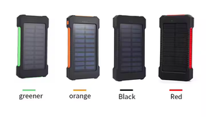 Khuyến mãi nóng: Pin dự phòng năng lượng mặt trời 10000mAh dung lượng cao, tích hợp la bàn và đèn ngủ, sạc năng lượng mặt trời cho điện thoại di động & thiết bị điện tử - Product Image 3