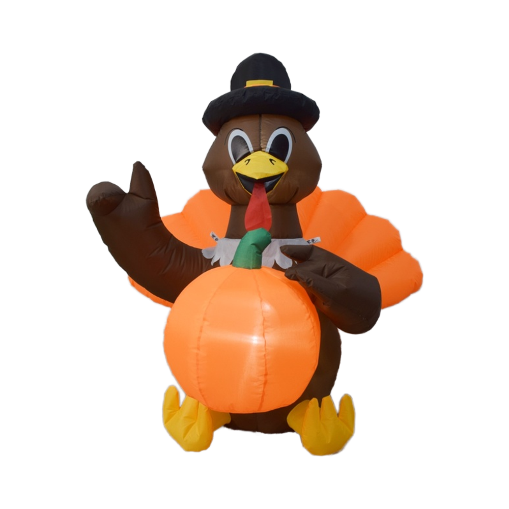 4FT Happy Thanksgiving Inflable Turquía