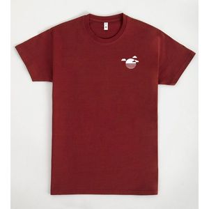 T-shirt Reflection By Ninhol con logo sul petto, colore marrone, taglia piccola - Product Image 1