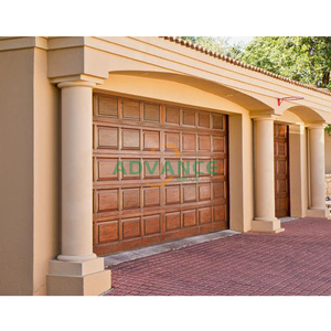 Porte de garage commerciale 14x12, porte de garage <span class=keywords><strong>240x260</strong></span>, kit de porte de garage 16x7, porte de garage sans cadre, porte de garage en aluminium à 4 panneaux arqués de 16' - Product Image 3