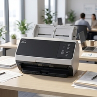 Scanner A4 FI-8150 Duplex 50ppm 100ipm Double CIS 600dpi USB 3.2 Gigabit pour usage professionnel