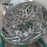 Geschmiedete Polierte Felgen 22X12 24X12 24X14 26X12 26X14 28X16 Autoteile 6x135 8x180 für Ford F250 F350 RAM 2500 3500 GMC