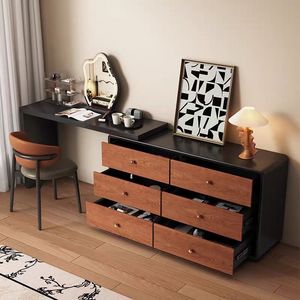 Directe d'usine, ensemble <span class=keywords><strong>de</strong></span> coiffeuse <span class=keywords><strong>avec</strong></span> petite commode et commode pour le maquillage contemporain, ensemble <span class=keywords><strong>de</strong></span> coiffeuse <span class=keywords><strong>avec</strong></span> petite commode - Product Image 3