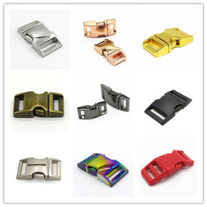 OEM accesorios de <span class=keywords><strong>Hardware</strong></span> 15mm Metal Collar de perro lado liberación rápida hebilla de correa de perro y mochila - Product Image 6