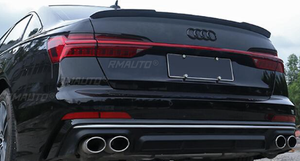 สปอยเลอร์หลังสำหรับ Audi A6 S6 C8 ปี 2019-2024 ชิ้นส่วนตกแต่งสปอยเลอร์ฝากระโปรงท้ายรถยนต์ อุปกรณ์ตกแต่งรถยนต์ - Product Image 3