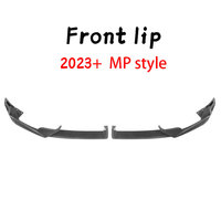 Kit de carrosserie en fibre de carbone de style MP avec diffuseur de lèvre avant arrière, jupe latérale, aileron de coffre pour BMW X5 G05 2023 +.