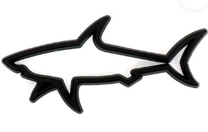 Shark Vinyl Sticker Cartoon Design Self Adhesive Body <b>Decal</b> For <b>Car</b> Side Emblem Decorative Fender Accent - Product Image 1