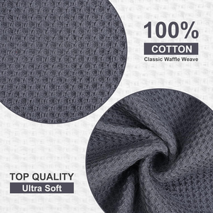 Serviettes gaufrées super absorbantes de haute qualité, chiffon de nettoyage réutilisable, serviette de cuisine - Product Image 6