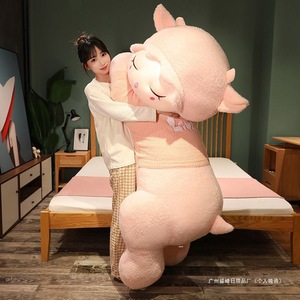 Lindo peluche de oveja, suave cojín de peluche para niños y decoración del hogar - Product Image 3