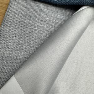 Vải rèm cửa <span class=keywords><strong>Blackout</strong></span> CC-7601 100% Polyester, chất liệu vải lanh, cuộn, trơn, thoáng khí, kỹ thuật dệt, dành cho phòng khách, có tính năng chống nắng. - Product Image 4