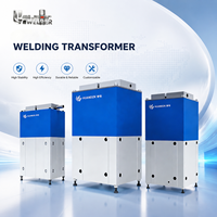 Trafo Las Tiga Inverter Arus Tinggi 90KVA Berpendingin Air Pengontrol Las Robot Daya Tinggi Daya Las Tahanan Tinggi