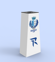 Support de présentation personnalisé en aluminium pour ballons de sport, trophées, médailles, podiums et récompenses de football, livraison rapide Misign