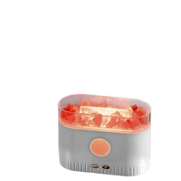 Diffuseur d'arômes en cristal de sel, humidificateur ultrasonique, diffuseur d'huiles essentielles USB, pulvérisateur de parfum à lumière LED pour la maison, la chambre à coucher et le bureau