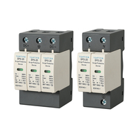 Parafoudre universel TOPTIYA 20KA 385V SPD-20 2P 3P AC/DC pour ensemble complet dans boîtier de distribution