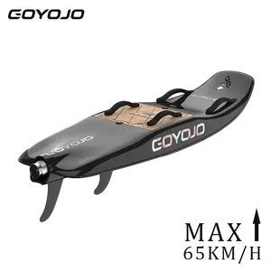 เซิร์ฟบอร์ดไฟฟ้า GOYOJO คาร์บอนไฟเบอร์ รุ่นขายดี กำลังไฟ 10-15KW ปรับความเร็วได้ 65 กม./ชม. สำหรับทุกเพศ ขนาด 168x68 ซม. พร้อมครีบสำหรับเล่นในทะเล - Product Image 2