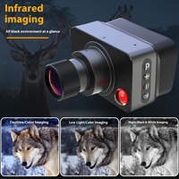 Télescope infrarouge HENBAKER CY900 à double usage jour et nuit, appareil de vision nocturne avec écran Wi-Fi 3,1 pouces 48MP