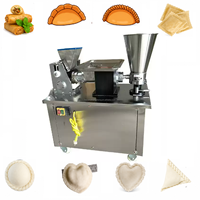 Machine automatique personnalisable pour la fabrication de raviolis, empanadas et samosas, ligne de production de grande capacité avec support moteur central
