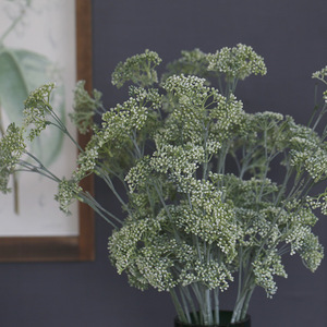 Venta al por mayor <span class=keywords><strong>de</strong></span> flores artificiales <span class=keywords><strong>de</strong></span> imitación, frijol Lila, decoraciones para el hogar, plantas verdes <span class=keywords><strong>de</strong></span> plástico - Product Image 5