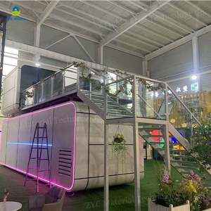 Cabine Apple Hut Maison <span class=keywords><strong>en</strong></span> conteneur Installation facile Voyage <span class=keywords><strong>en</strong></span> plein air Loisirs Protection de l'environnement Maison <span class=keywords><strong>en</strong></span> conteneur - Product Image 2