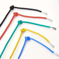 Câble électrique en silicone souple 20 Awg, conducteur toronné en cuivre étamé 600V pour les applications industrielles