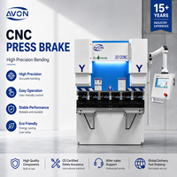 Presse plieuse industrielle CNC 35T pour tôles, avec déplacement rapide et commande tactile TP10S efficace