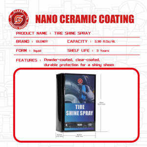 GL56 Polish pour pneus, finition brillante, produit de <span class=keywords><strong>lavage</strong></span> <span class=keywords><strong>et</strong></span> d'entretien pour pneus, soutenu par Glenby Factory, OEM/ODM, pour <span class=keywords><strong>lavage</strong></span> <span class=keywords><strong>et</strong></span> <span class=keywords><strong>nettoyage</strong></span> de voitures Glenby - Product Image 6