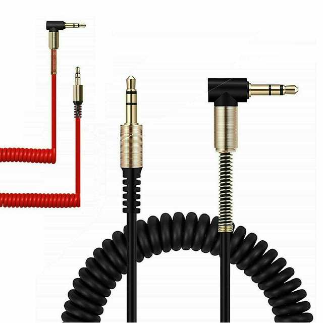 3.5 mm Audio Cable 1.8M Nylon Braid Car Amplifier Aux Cord for Car Phone Tablet Headset