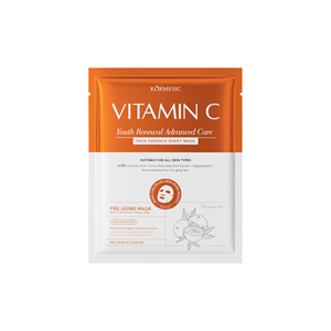 Mascarilla Facial Antioxidante KORMESIC con Vitamina C, Certificada por Bpom, 25 ml, Ilumina el Tono de la Piel y le Da Luminosidad, Mascarilla Facial Pre-Aging - Product Image 6