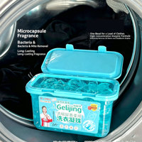 Grace Blue Wind Deterjen Ramah Lingkungan Gel Pewangi Pakaian untuk Menghilangkan Noda Retensi Aroma Tahan Lama Kotak 100
