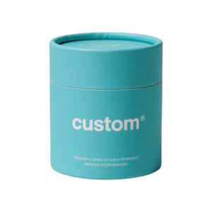 Boîtes rigides biodégradables et recyclables avec lamination brillante mate, emballage de tube cosmétique, boîte de thé, bougie, parfum, cylindre en papier enduit - Product Image 1