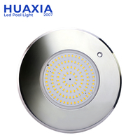 Lumière de piscine en acier inoxydable 316 ultra-mince AC12V Dia 160mm IP68 Remplacement pour Pentair IntelliBrite 5G 6 pouces LED