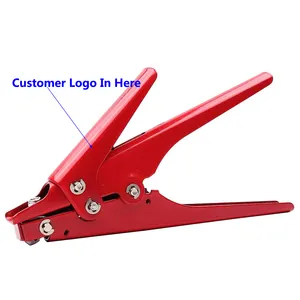 YHCTG004 Zip Tie Tool,Cable Tie Gun and Tensioning and Cutting Tool for Plastic Nylon Cable Tie or Fasteners 0.37 Inch