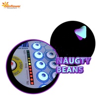 Machine d'arcade Naughty Bean Catch the Light, machine à pièces d'amusement
