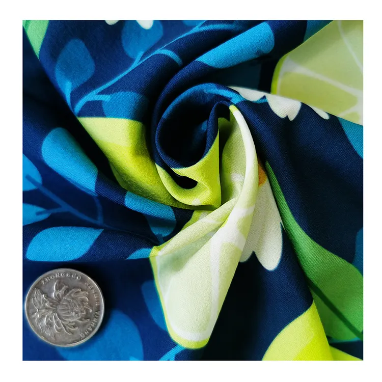 Vải In Kỹ Thuật Số Trơn Giá Rẻ Vải Dệt Polyester HN054 # 50D Cho Áo Cánh Váy Vải Lót Quần