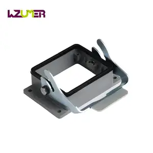 WZUMER 1111323251001 Reemplazar conectores Serie HE Base de conector resistente de hebilla única de 32 pines