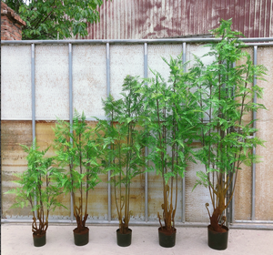 Scandinavian phong cách mô phỏng cây trồng trong chậu trang trí nhà cây xanh giả - Product Image 5