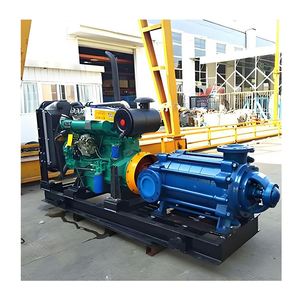 Bomba de Agua Centrífuga Horizontal Multietapa de Alta Presión, Eléctrica/Diésel, Marca JOVIDIA, para Alimentación de Calderas de Agua Caliente - Product Image 3