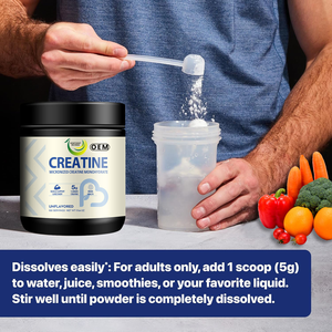 Créatine en poudre formulée scientifiquement, idéale pour les culturistes, pour la mise en forme de la masse musculaire, compatible avec les végétaliens - Product Image 5