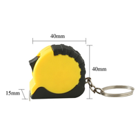 Mini-tournevis à ruban personnalisé avec logo, petit ruban à mesurer rétractable, cadeau promotionnel, ruban à mesurer de poche, plusieurs couleurs