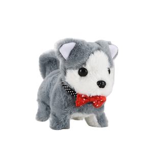 Bu bir simülasyon elektrikli peluş oyuncak köpek havlayabilir, yürüyebilir, kuyruğunu sallayabilir ve başını sallayabilir. Bu sevimli bir elektronik evcil hayvan oyuncak - Product Image 2