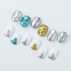 Ailanuo ผงกระจกเมจิกดวงตาของแมว6สี15มล. คุณภาพสูงเหมาะสำหรับ DIY กาวทาเล็บ - Product Image 3