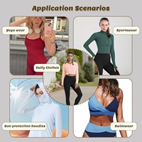 Second Skin Soft 66% Nylon 34% Spandex 160GSM Hochelastischer 4-Wege-Stretch Doppelseitig Gestrickter Stoff für Nahtlose BHs und Bademode