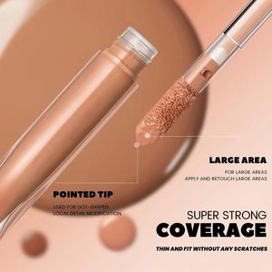 Bán Buôn Trọng Lượng Nhẹ Đầy Đủ Bảo Hiểm Kem Che Khuyết Điểm Chất Lỏng Tự Sở hữu Thương Hiệu Không Thấm Nước Lâu Dài Trang Điểm - Product Image 4